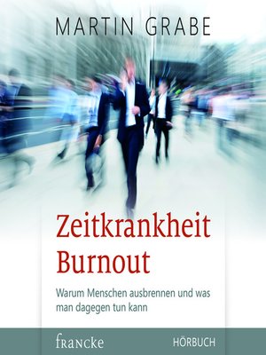 cover image of Zeitkrankheit Burnout